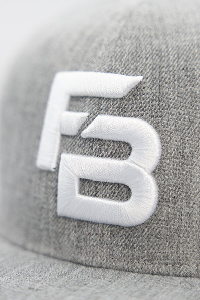 Snapback Cap FB Grey/White
