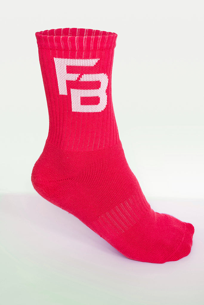 FB Socks Pink