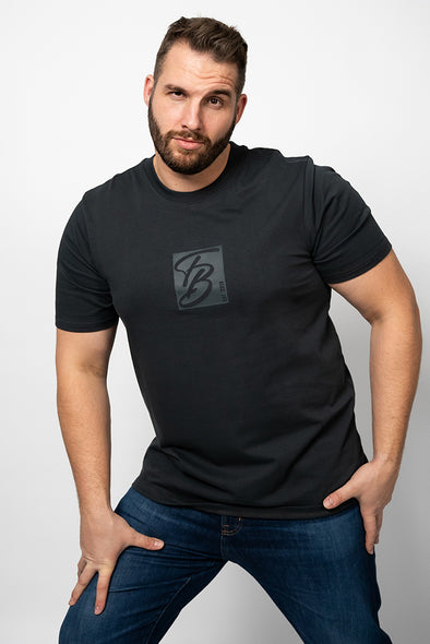 Script T-Shirt Graphite