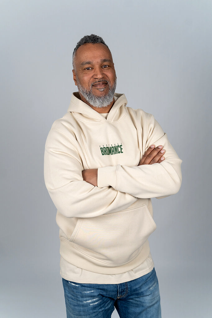Stamped Hoodie beige