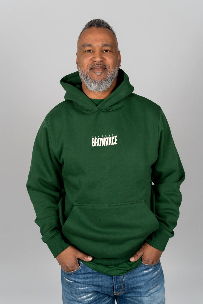 Stamped Hoodie grün