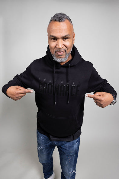 Main Logo Hoodie Black on Black