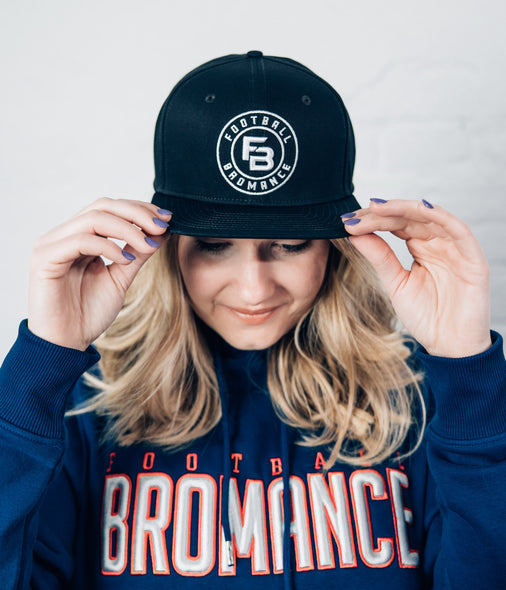 Snapback Cap FB Patch Black/Weiß