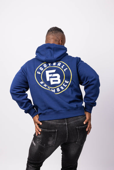 FB Patch Hoodie Royal/Gelb