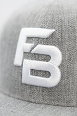 Snapback Cap FB Grey/White