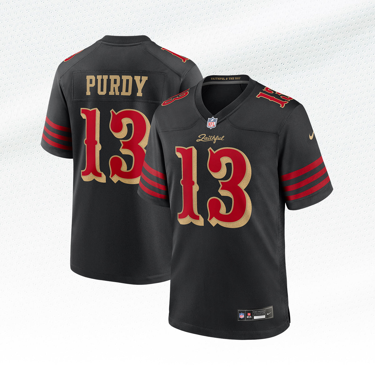 Brock Purdy #13 San Francisco 49ers Nike Game Rivalry NFL Trikot