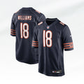 Caleb Williams #18 Chicago Bears Nike Game Home NFL Trikot