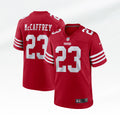 Christian McCaffrey #23 San Francisco 49ers Nike Game Home NFL Trikot