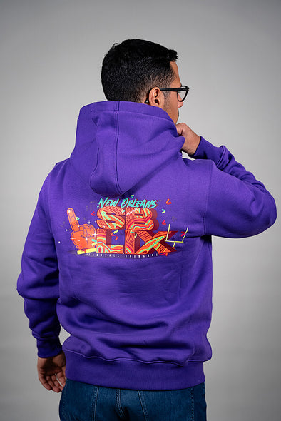 NOLA Hoodie lila