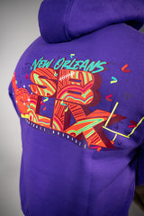 NOLA Hoodie lila