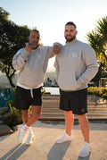 FB 1/4 Zip grau
