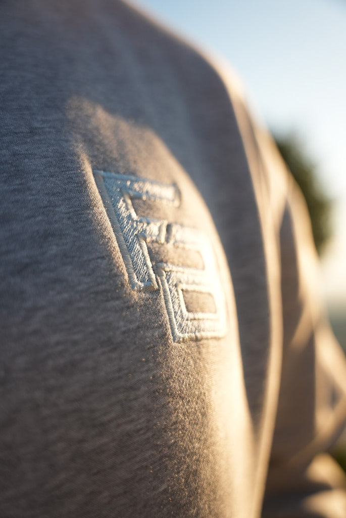 FB 1/4 Zip grau