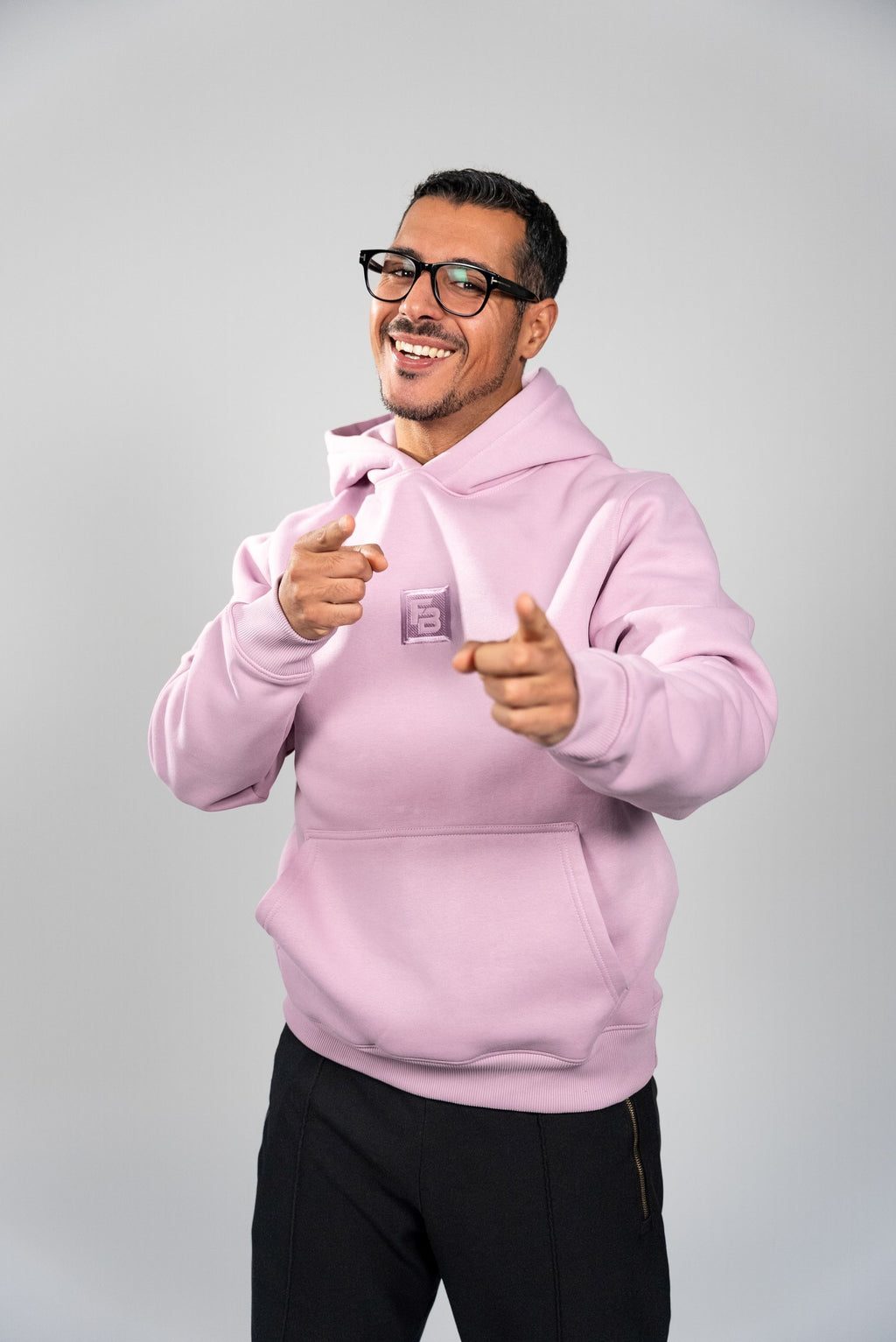 Hoodie Pastellrosa