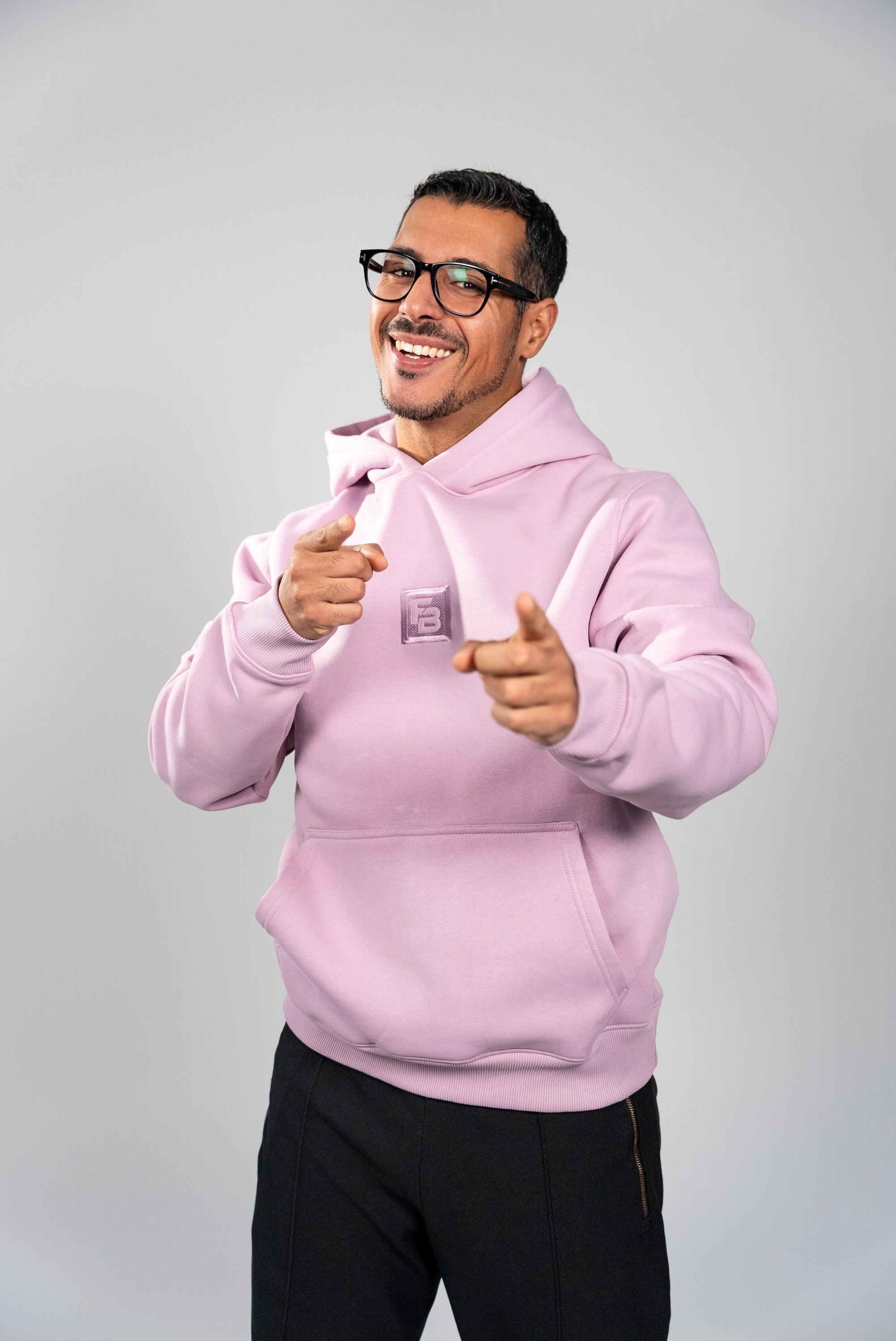 Hoodie Pastellrosa