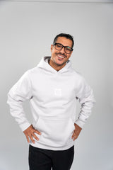 Hoodie Silbergrau