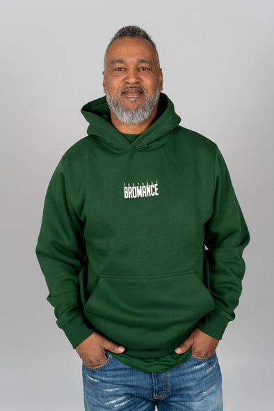Stamped Hoodie grün
