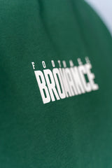 Stamped Hoodie grün