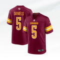 Jayden Daniels #5 Washington Commanders Nike Game Home NFL Trikot