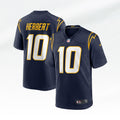 Justin Herbert #10 Los Angeles Chargers Nike Game Alternate NFL Trikot