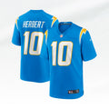 Justin Herbert #10 Los Angeles Chargers Nike Game Home NFL Trikot