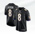 Lamar Jackson #8 Baltimore Ravens Nike Game Alternate NFL Trikot