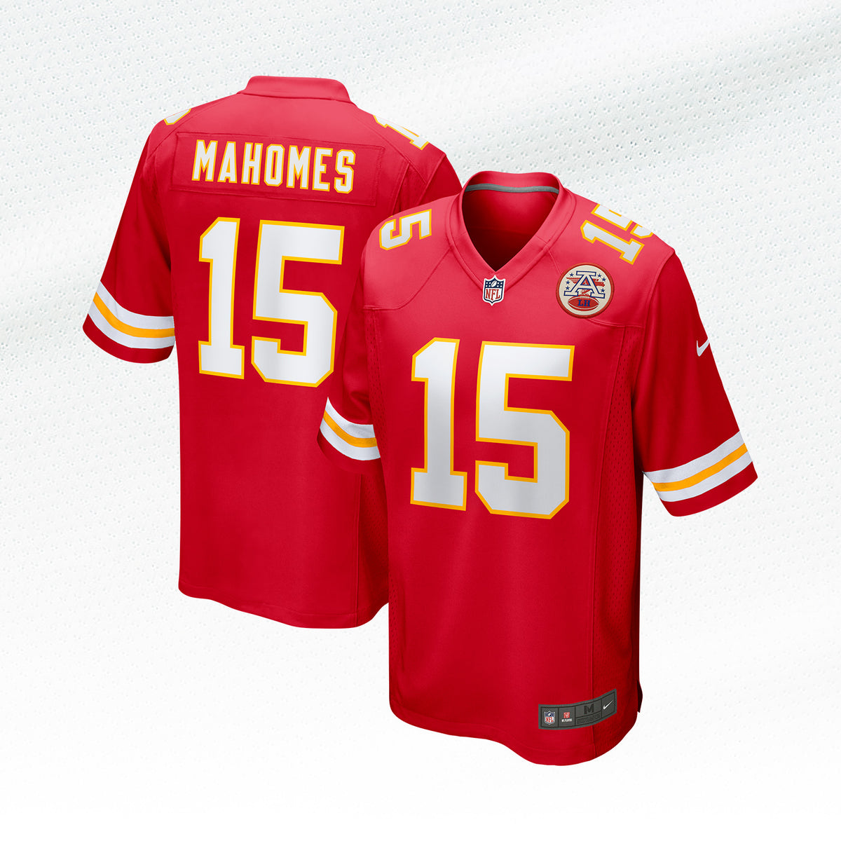 Patrick Mahomes #15 Kansas City Chiefs Nike Game Home NFL Trikot