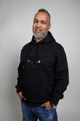 Main Logo Hoodie Black on Black