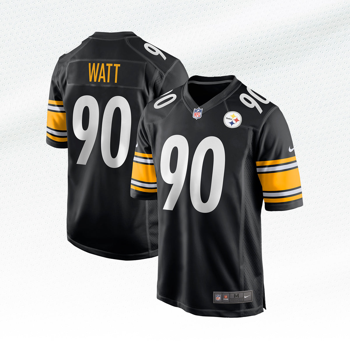 T.J. Watt #90 Pittsburgh Steelers Nike Game Home NFL Trikot