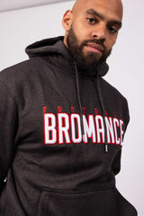 Main Logo Hoodie Charcoal/Rot